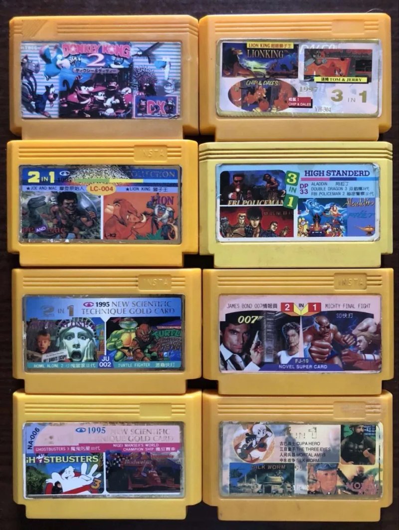 Ігри на Dendy: Стиплер, Darkman Hudson Hawk, Felix Gremlins2, Ghostbusters Chip & Dales, Tom & Jerry, Aladdin, Michty Final Fight, Dizzy, Gun Smoke — фото 6