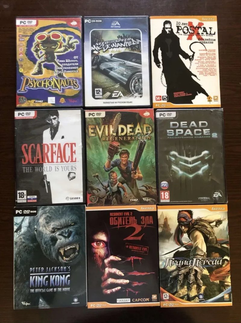 Ігри на ПК: Метро Resident Evil, Postal Painkiller Stalker Fallout Half-Life Devil May Cry, Каратель Blood Omen Wolfenstein Ведьмак Казаки Предтечи — фото 6