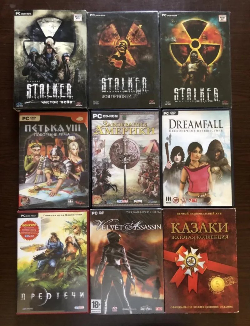 Ігри на ПК: Метро Resident Evil, Postal Painkiller Stalker Fallout Half-Life Devil May Cry, Каратель Blood Omen Wolfenstein Ведьмак Казаки Предтечи — фото 7