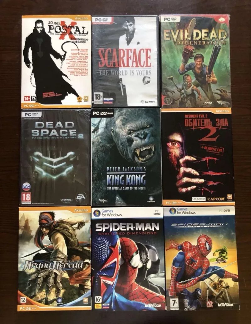 Ігри на ПК: Метро Resident Evil, Postal Painkiller Stalker Fallout Half-Life Devil May Cry, Каратель Blood Omen Wolfenstein Ведьмак Казаки Предтечи — фото 8