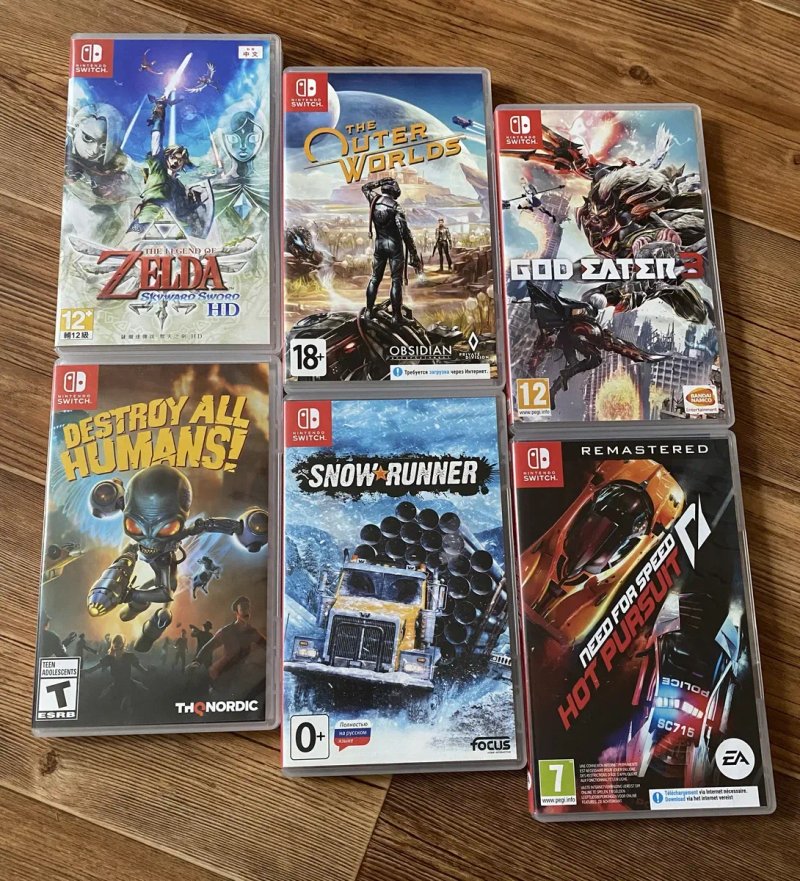 Ігри Nintendo Switch: Witcher, Fatal Frame, Stalker, Wolfenstein, Sam — фото 2