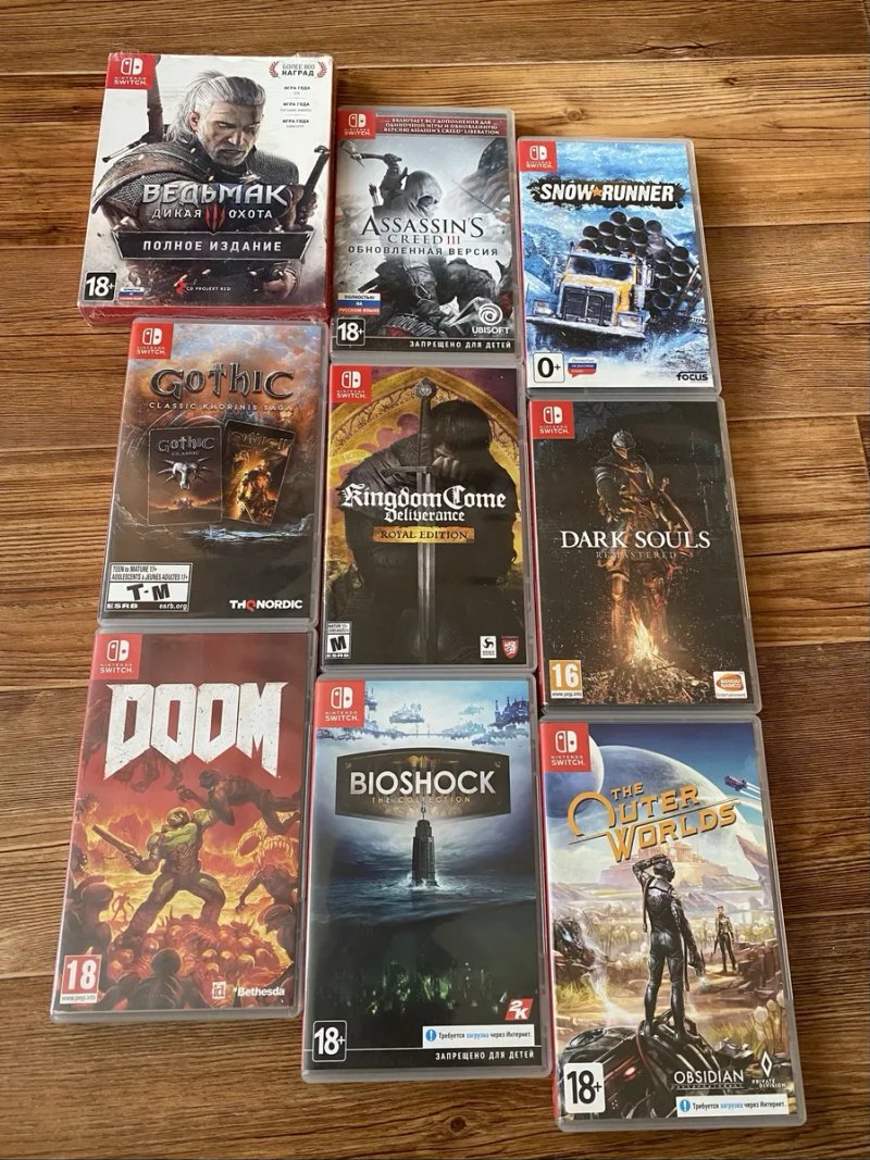 Ігри Nintendo Switch: Witcher, Fatal Frame, Stalker, Wolfenstein, Sam — фото 4