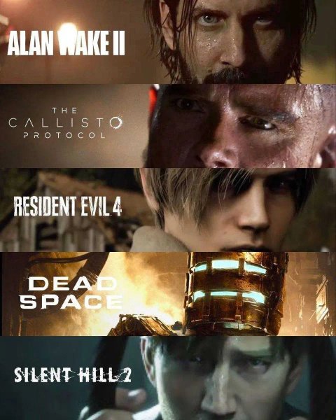 ІГРИ PS4 PS5 Resident Evil Alan Wake 2 Silent Hill Dead Space ПС4 ПС5