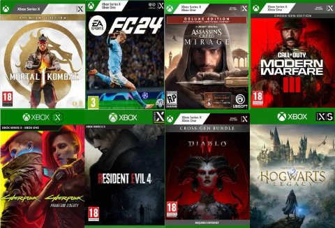 Ігри комлпектом Xbox One Xbox Series X