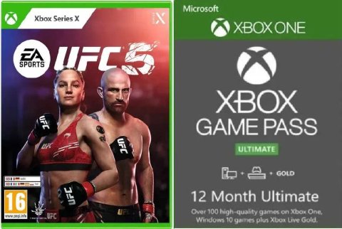 Ігри UFC 5 та UFC 4 з підпискою Xbox Game Pass Ultimate