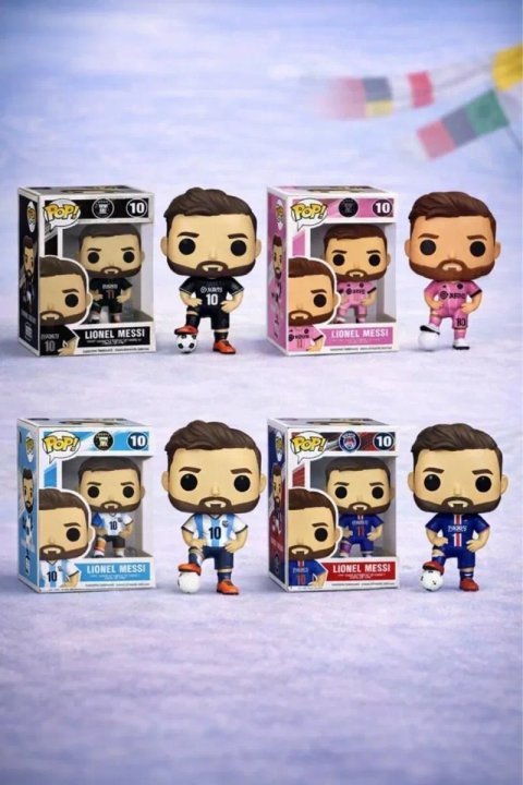 Ігрова фігурка Funko POP! Football Lionel Messi 11 серії Футбол: Інтер Маямі - Ліонель Мессі  Фанко Поп 94697