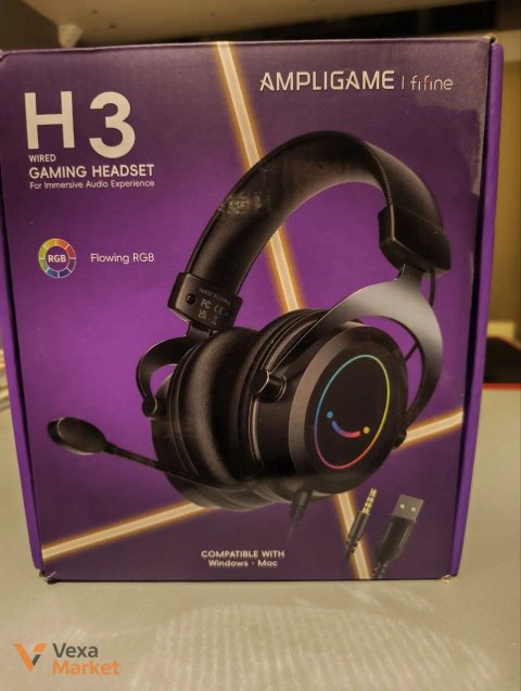 Ігрова гарнітура Fifine Ampligame H3