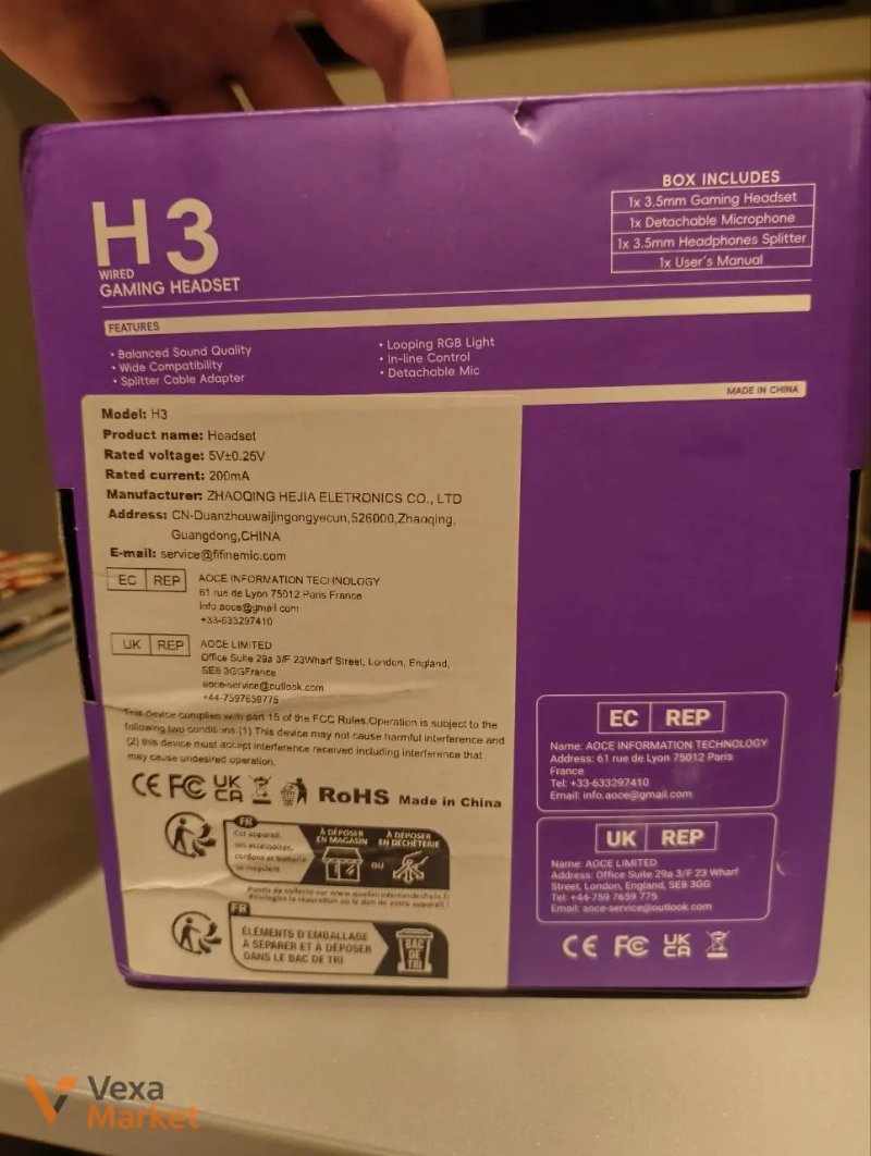 Ігрова гарнітура Fifine Ampligame H3 — фото 2