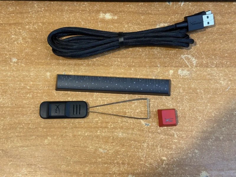 Ігрова клавіатура HyperX Alloy Origins Core AG003 / Механічна / HyperX Red Switch / RGB підсвітка — фото 8