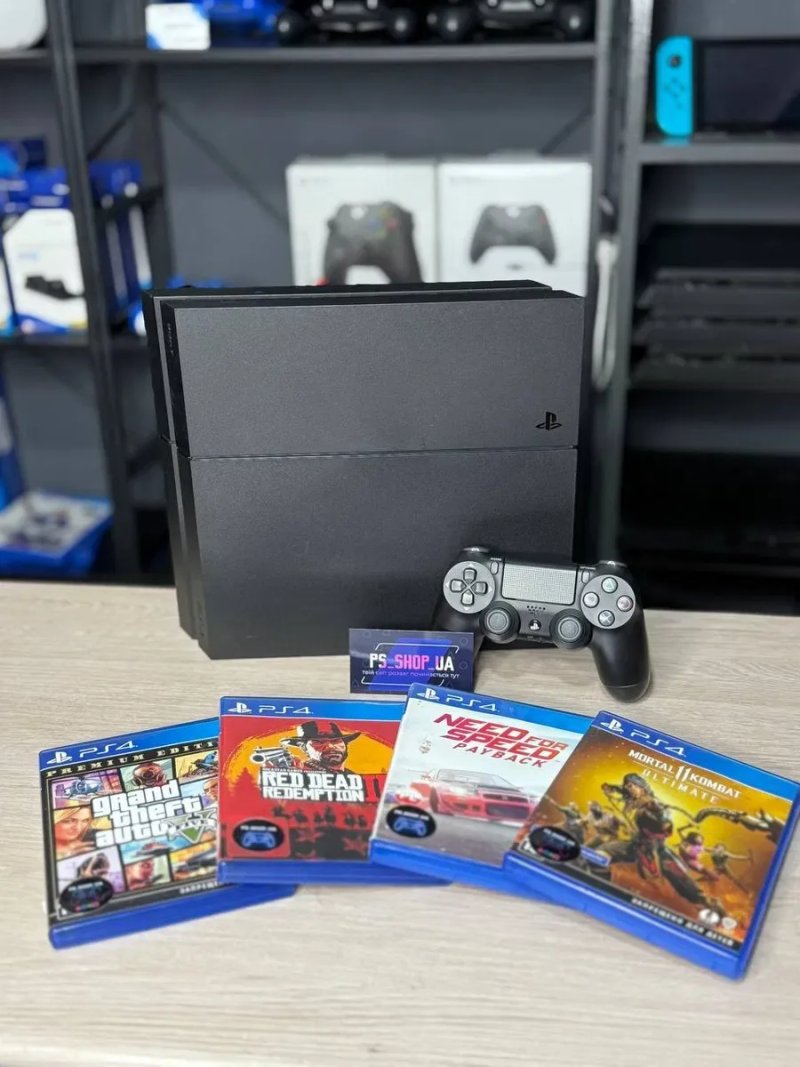 Ігрова консоль ps4 Fat 1tb/500gb PlayStation 4 пс4 фат — фото 5