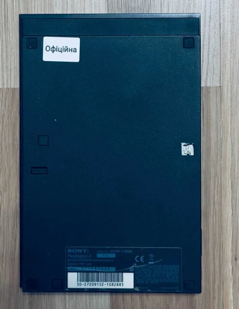 Ігрова консоль Sony PlayStation 2 SLIM Black SCPH-77004 — фото 4