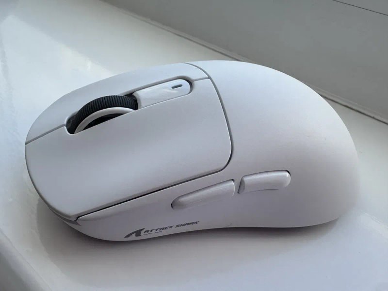 Ігрова миша Attack Shark X3: Бездротова (2.4GHz / BT 5.2 / USB), сенсор PAW3395 26000 DPI — фото 2
