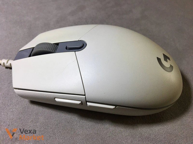 Ігрова миша Logitech G102 Lightsync White — фото 3