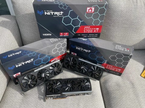 Ігрова відеокарта 5700xt Saphire Nitro+