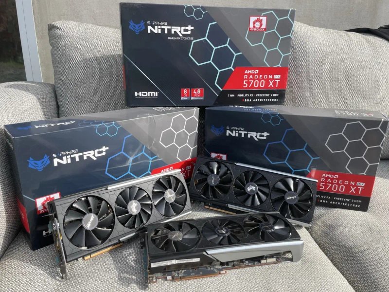 Ігрова відеокарта  5700xt  Saphire Nitro+ — фото 2