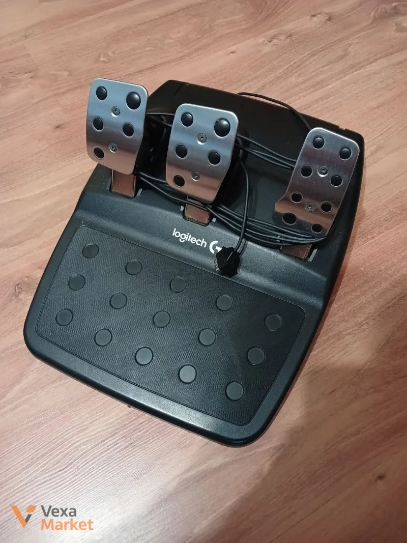 Ігрове кермо Logitech G29 + Shifter з педалями для ПК та PlayStation — фото 4
