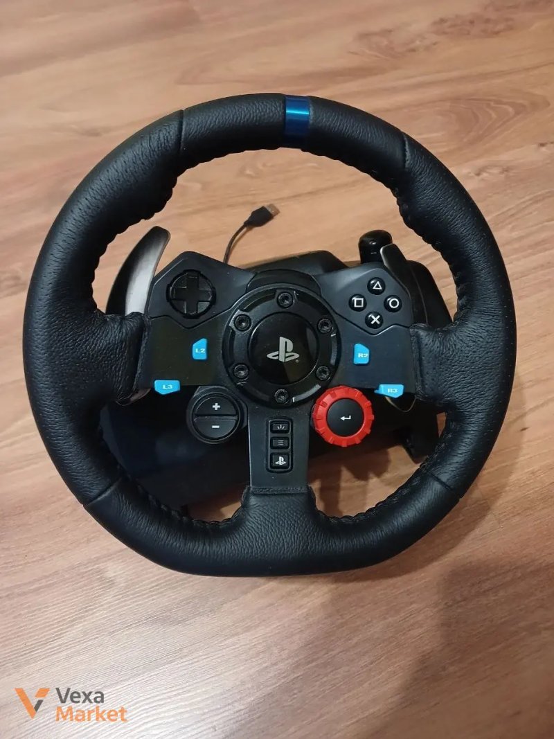 Ігрове кермо Logitech G29 + Shifter з педалями для ПК та PlayStation — фото 6