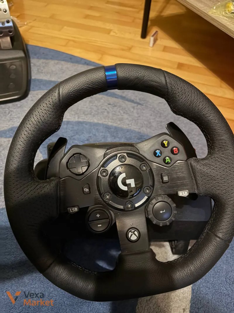 Ігрове кермо Logitech G923 Driving Force з педалями — фото 2