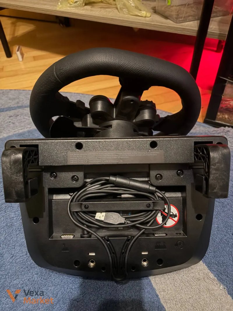 Ігрове кермо Logitech G923 Driving Force з педалями — фото 3