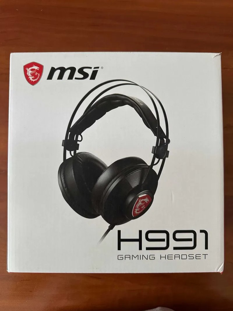 Ігрові навушники-вкладиші MSI H991 Black Color black — фото 2