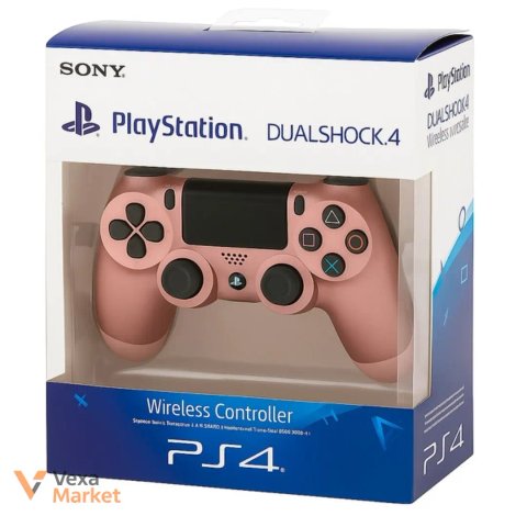 Ігровий джойстик Sony DualShock 4 для PS4 рожевий