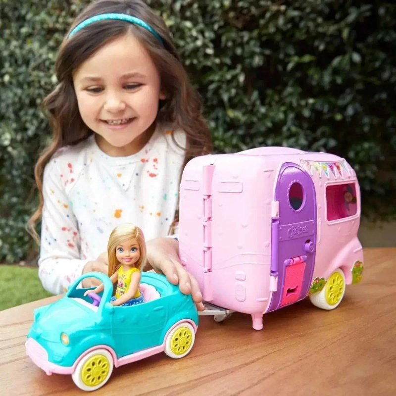 Ігровий набір Барбі Кемпер та лялька Челсі Barbie Club Chelsea Camper FXG90 — фото 3