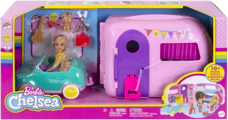 Ігровий набір Барбі Кемпер та лялька Челсі Barbie Club Chelsea Camper FXG90 — фото 7