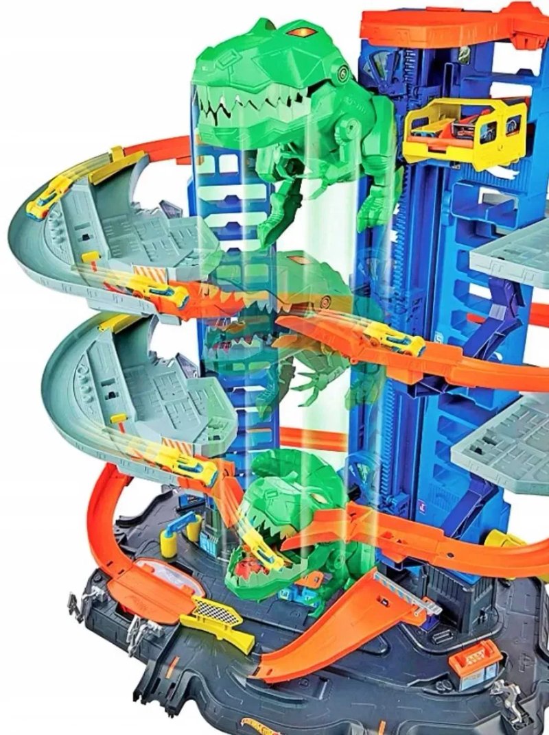 Ігровий набір Hot Wheels City Легендарний гараж Ті-Рекса GJL14 • Новий — фото 6