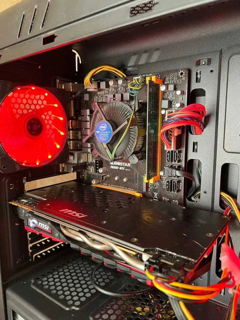 Ігровий ПК GTX 1070 TI 8GB Стаціонарний компютер 8 ядер Системний блок — фото 3