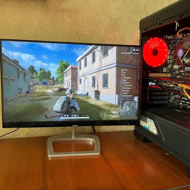 Ігровий ПК GTX 1070 TI 8GB Стаціонарний компютер 8 ядер Системний блок — фото 4