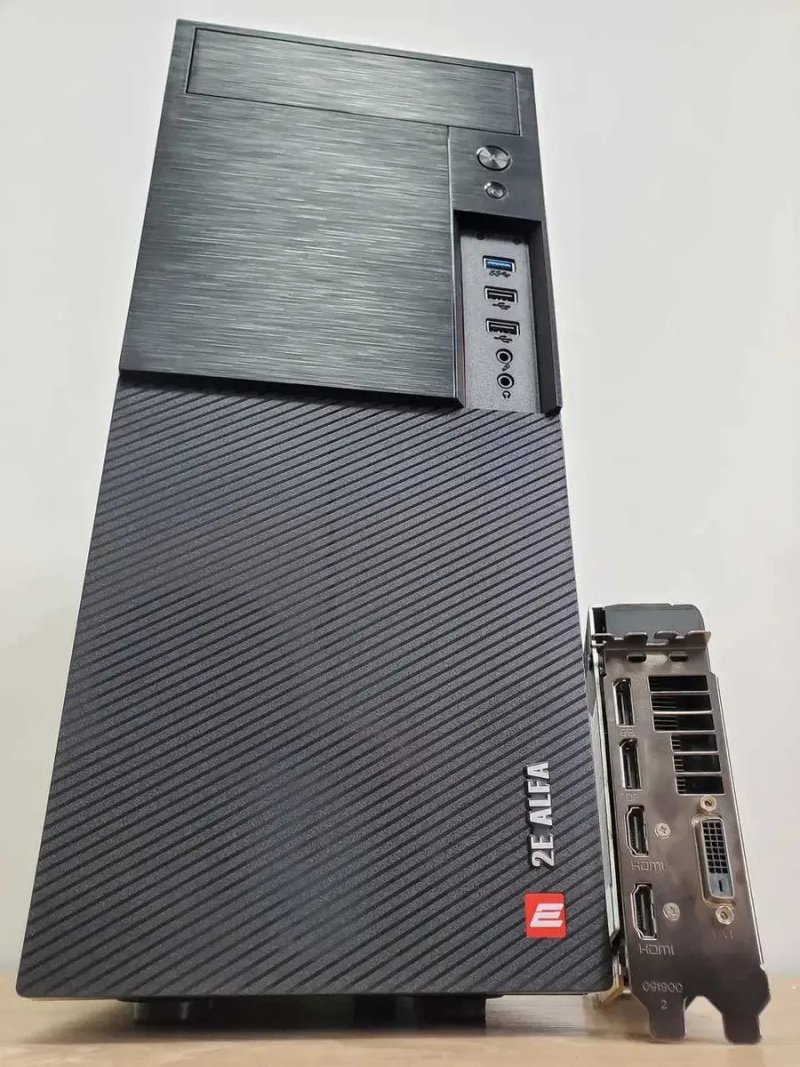Ігровий ПК/i3-12100F/ 16 RAM, 512GB SSD/ 600W/ RX580 8GB — фото 3