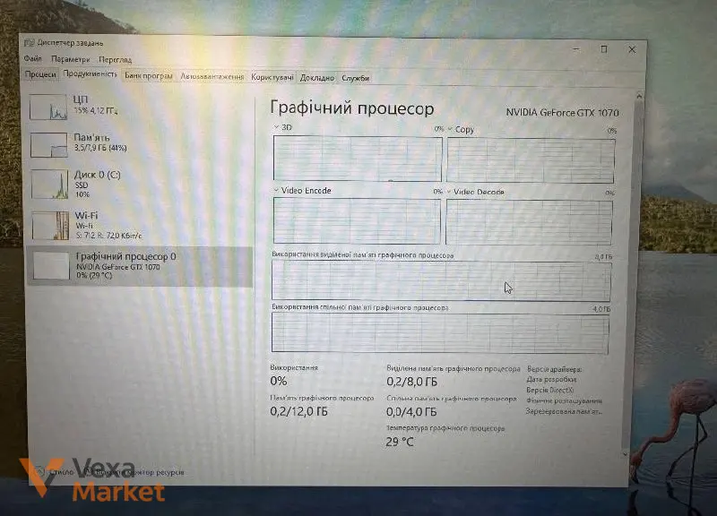 Ігровий ПК Intel Core i3-9100F / NVIDIA GeForce GTX 1070 8GB / 16GB DDR4 / SSD 500GB — фото 4