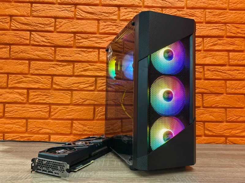 Ігровий пк/Intel Core i5-14400F (10 ядер)/16GB DDR5, 512GB M2 SSD/850W/RTX 3070 8Gb GDDR6 — фото 2