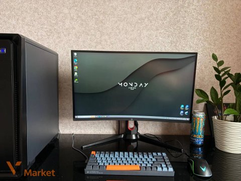 Ігровий ПК з монітором та периферією: RTX 3060 Ti, Ryzen 5 5600G, 32GB RAM, 1TB SSD, 27" 165Hz монітор