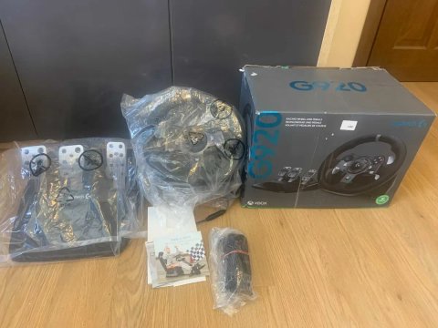 Ігровий руль Logitech G920 PC/Xbox (thrustmaster) відео/тести g923