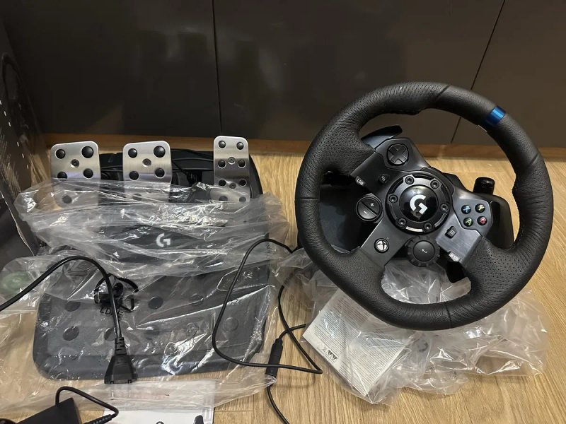 Ігровий руль Logitech G923 PC/XBOX (тести, відео) g920, thrustmaster — фото 2