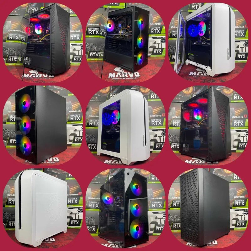 Игровой комп i3 12100f Intel 8x4.3GHz 8DDR4 240SSD RX580 8Gb RGB — фото 6