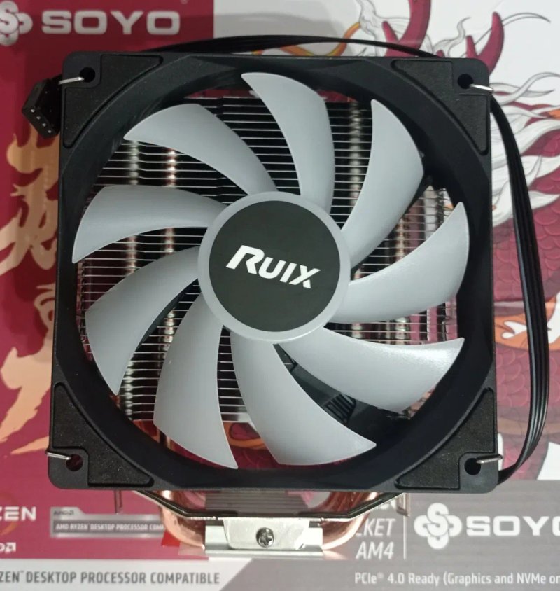 Игровой комплект SOYO B450 PRO + Ryzen 3600 / 5500 / 5600 + ddr4 16gb 3200mhz xmp (опционально) — фото 4