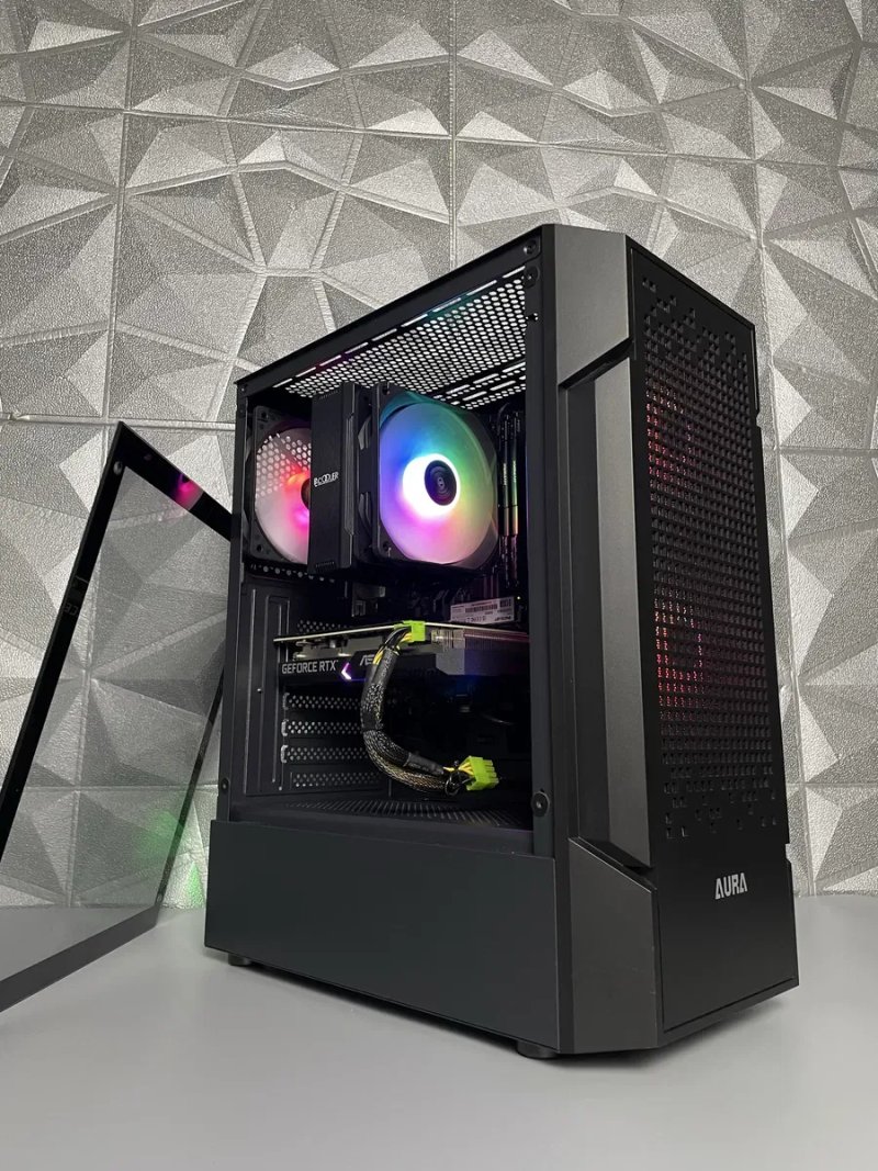 Игровой Компьютер,Ігровий ПК/Ryzen 5 5500, RTX 3060 12GB, DDR4 16GB 3200mhz, M2 Nvme 512GB — фото 2