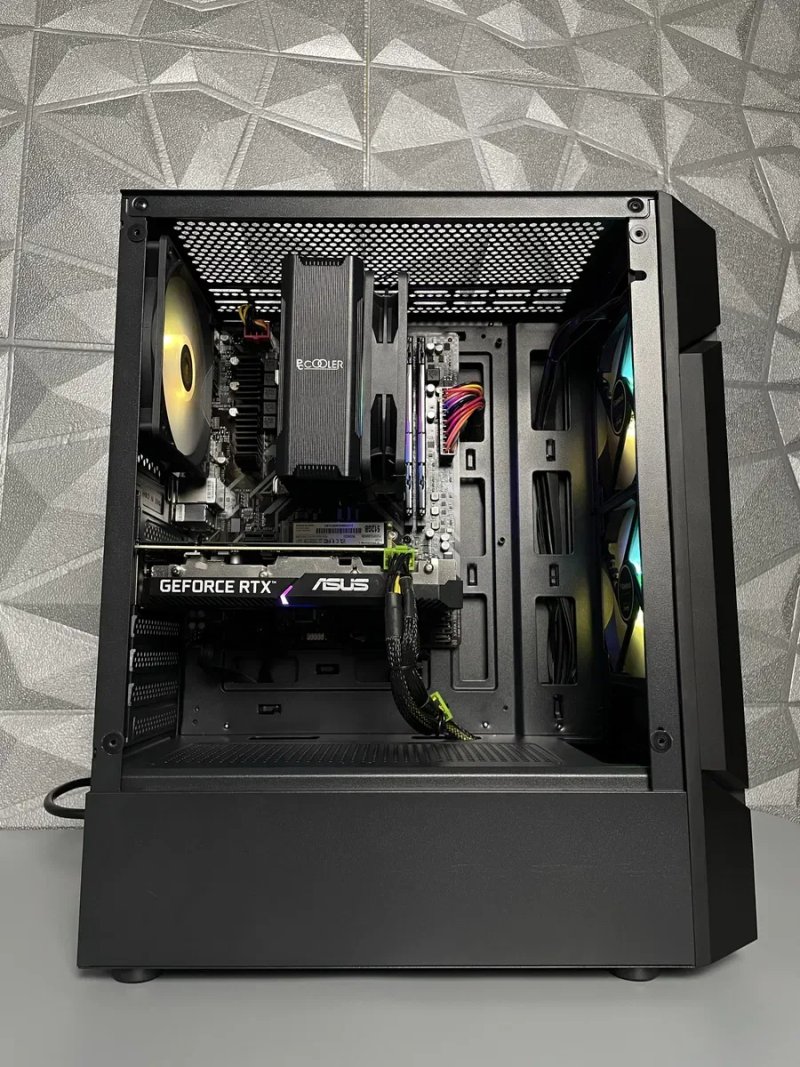 Игровой Компьютер,Ігровий ПК/Ryzen 5 5500, RTX 3060 12GB, DDR4 16GB 3200mhz, M2 Nvme 512GB — фото 4