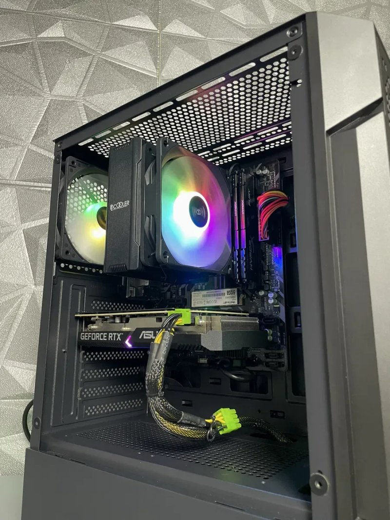 Игровой Компьютер,Ігровий ПК/Ryzen 5 5500, RTX 3060 12GB, DDR4 16GB 3200mhz, M2 Nvme 512GB — фото 7