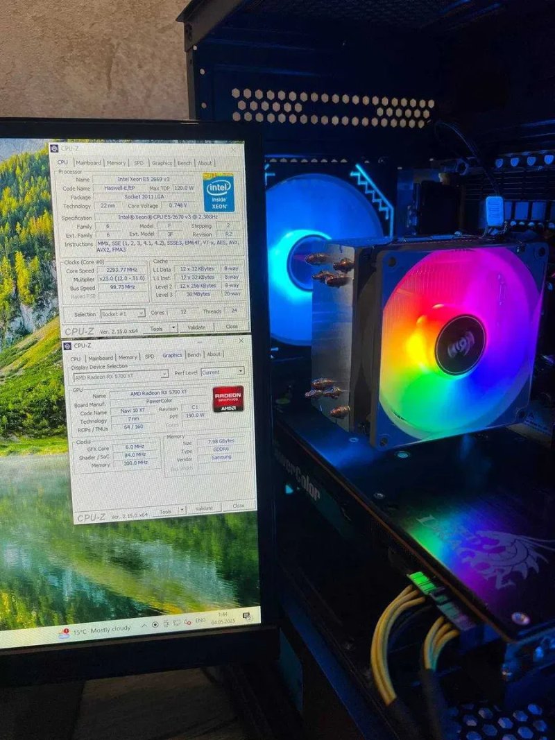 Игровой ПК комп'ютер RX 5700 XT 8GB Стационарный блок Системник 28 ядер — фото 6