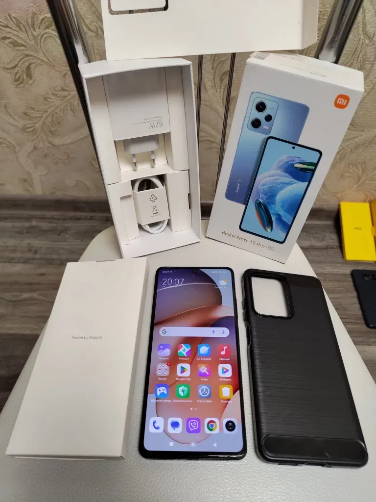 ИГРОВОЙ Xiaomi Redmi note 12Pro 5G, памяти 6+6-128гиг, идеальный. — фото 3