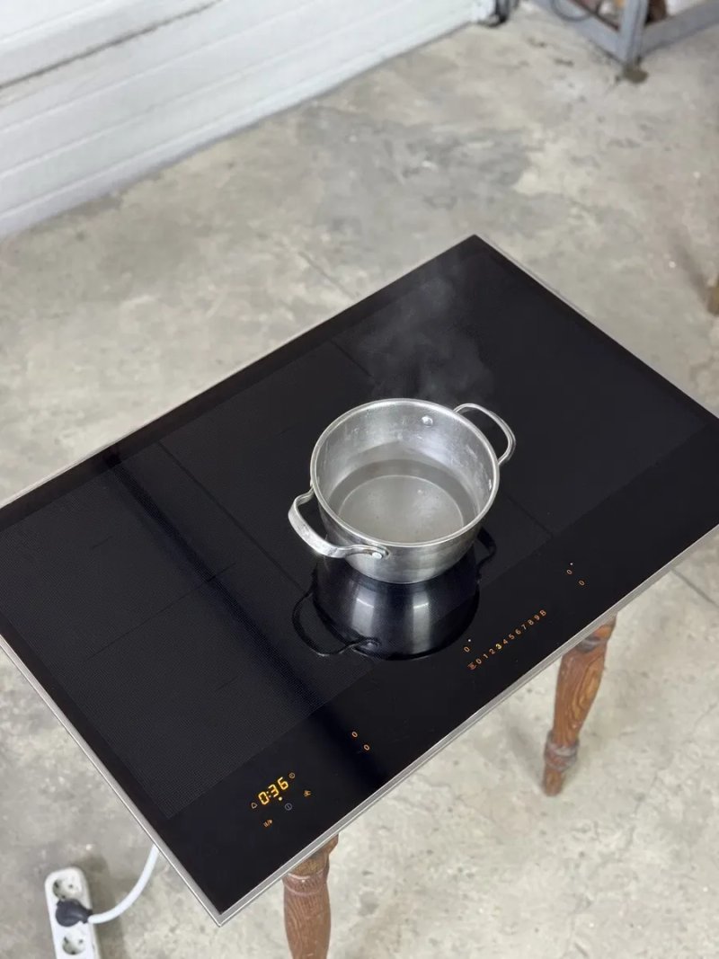 Індукційна поверхня Miele KM 7575 80 см PowerFlex TwinBooster — фото 2