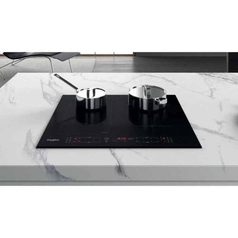 Індукційна варильна поверхня Whirlpool WL B1160 BF (4 конфорки, чорна, б/в). Занос Німеччина. Самовивіз — фото 2