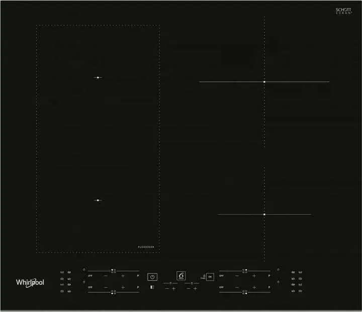 Індукційна варильна поверхня Whirlpool WL B1160 BF (4 конфорки, чорна, б/в). Занос Німеччина. Самовивіз — фото 6
