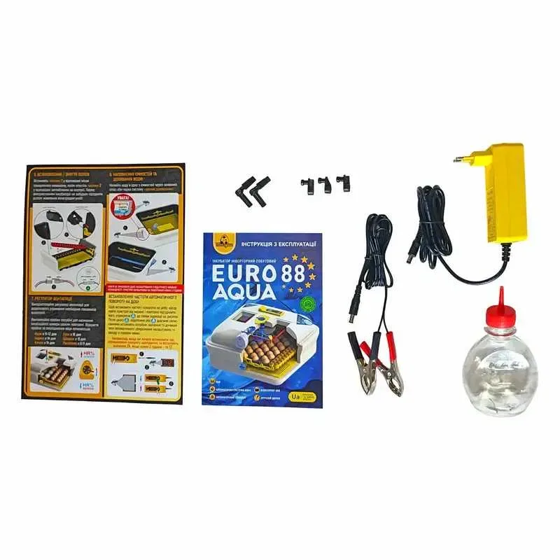Інкубатор автоматичний Теплуша Euro 88 PRO AQUA (220/12в) (2 лотка) — фото 7