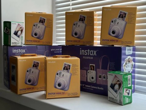 Instax mini 12 фотокамера, фотоапарат