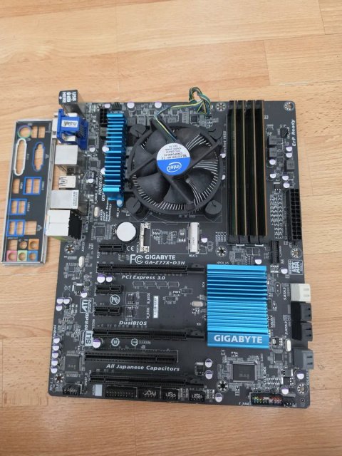 Intel core i7-3770 3.9Ghz + Материнка Z77 Комплект для ПК