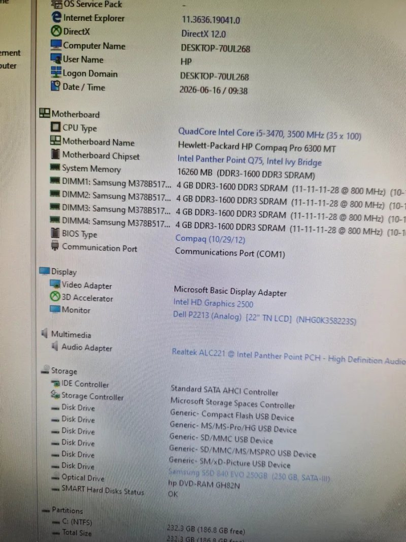 Intel i5-3470 3.6ghz 4ядра/16gb озу системний блок компьютер — фото 2